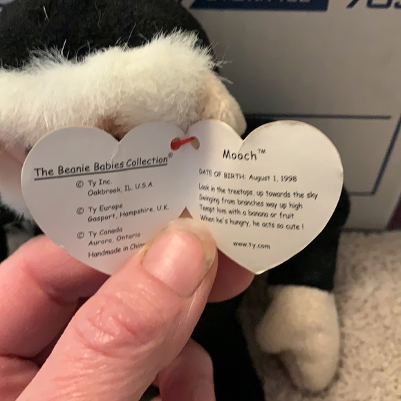Beanie baby’s Mooch! 2 for sale vintage 1998. - Picture 4 of 7